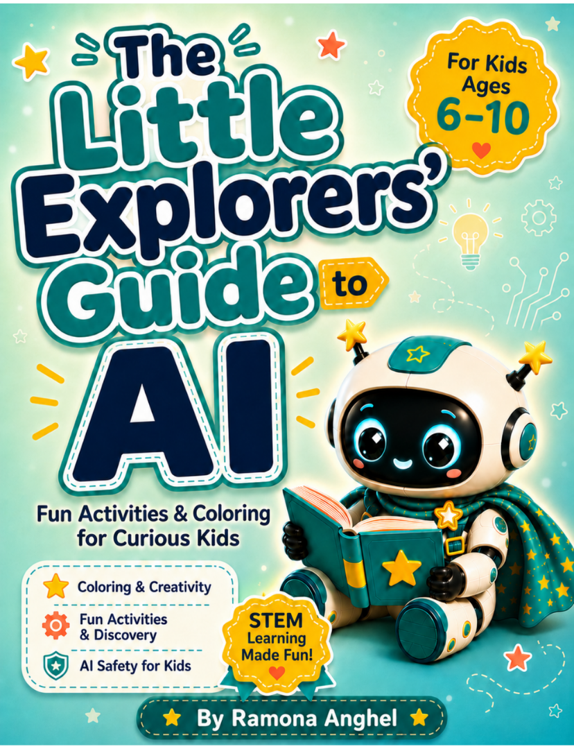 Front cover of The Little Explorers' Guide to AI